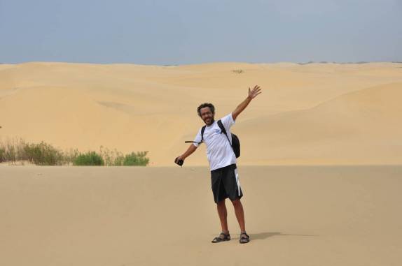 Passeio nas dunas de Médanos de Coro, na entrada da península de Paraguaná, no noroeste da Venezuela